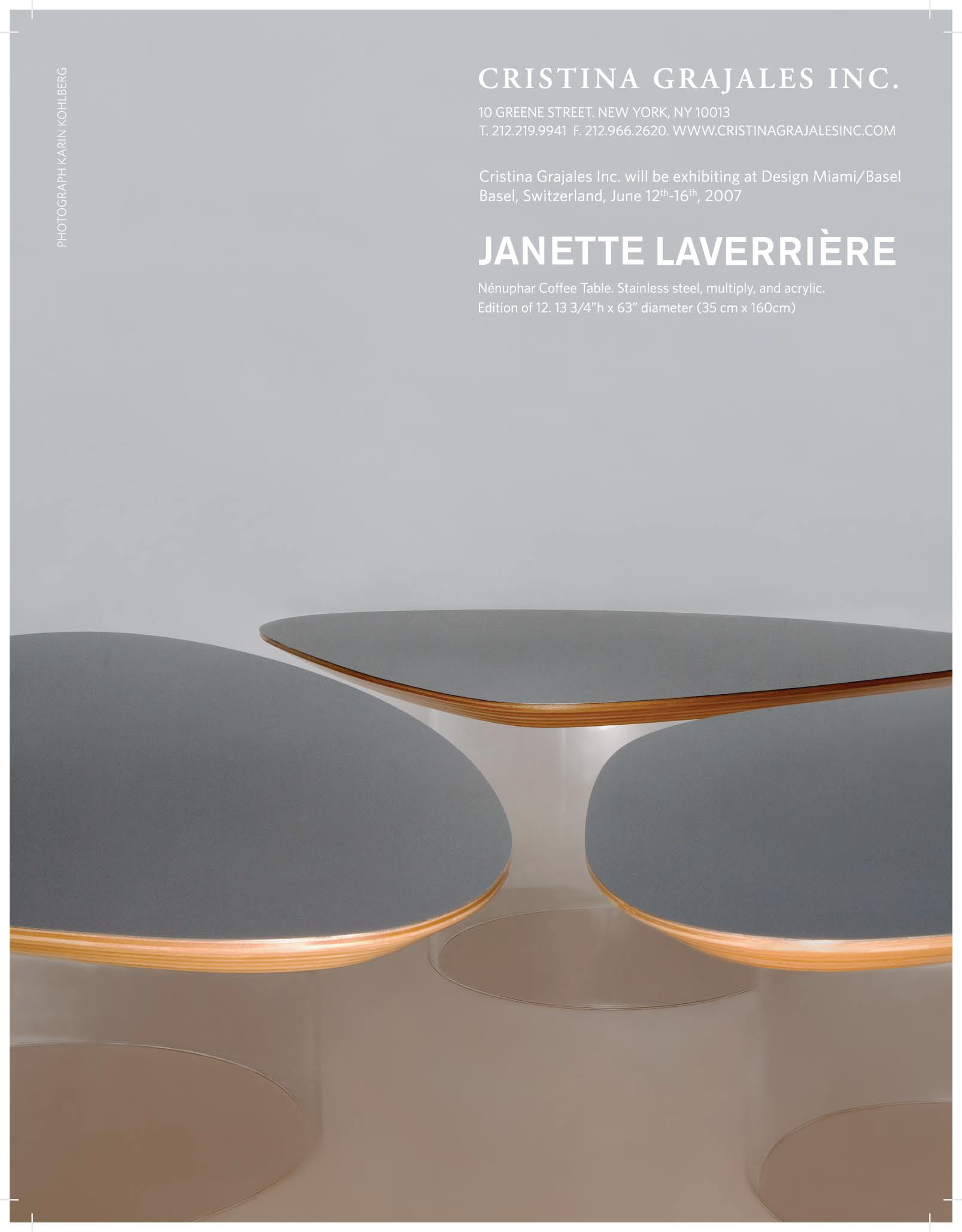 Cristina Grajales — gallery ad