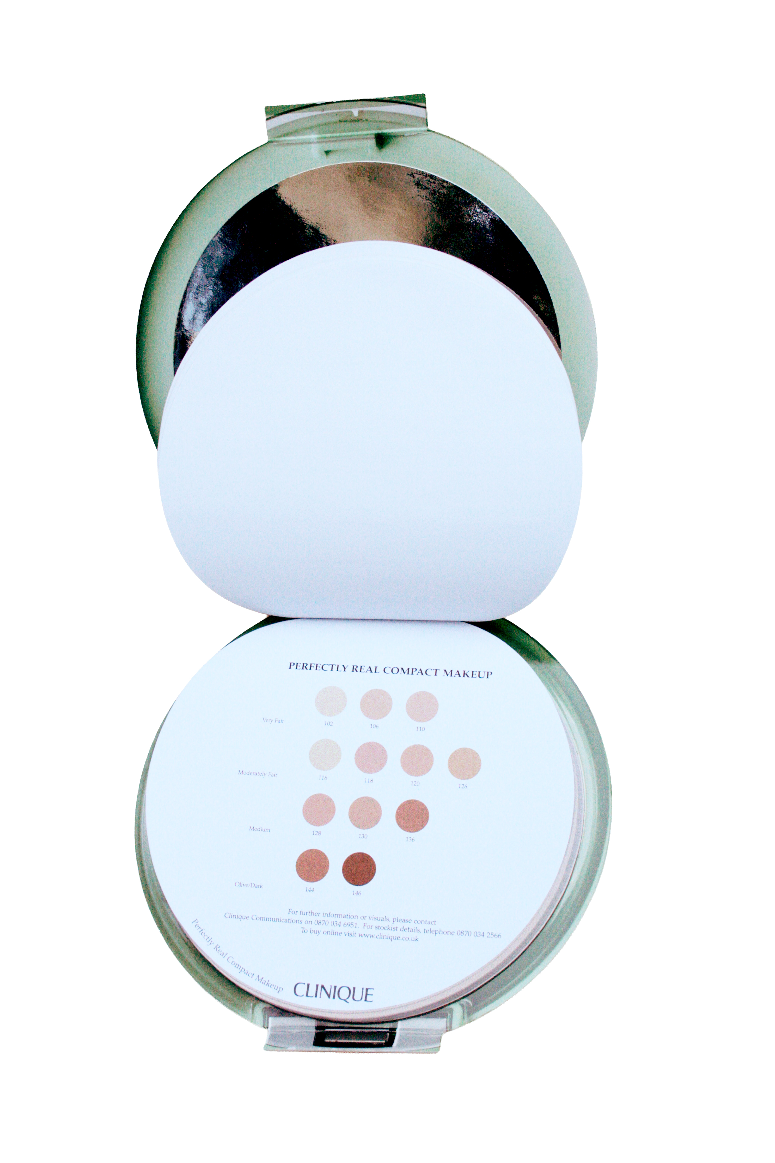 Clinique — color swatches