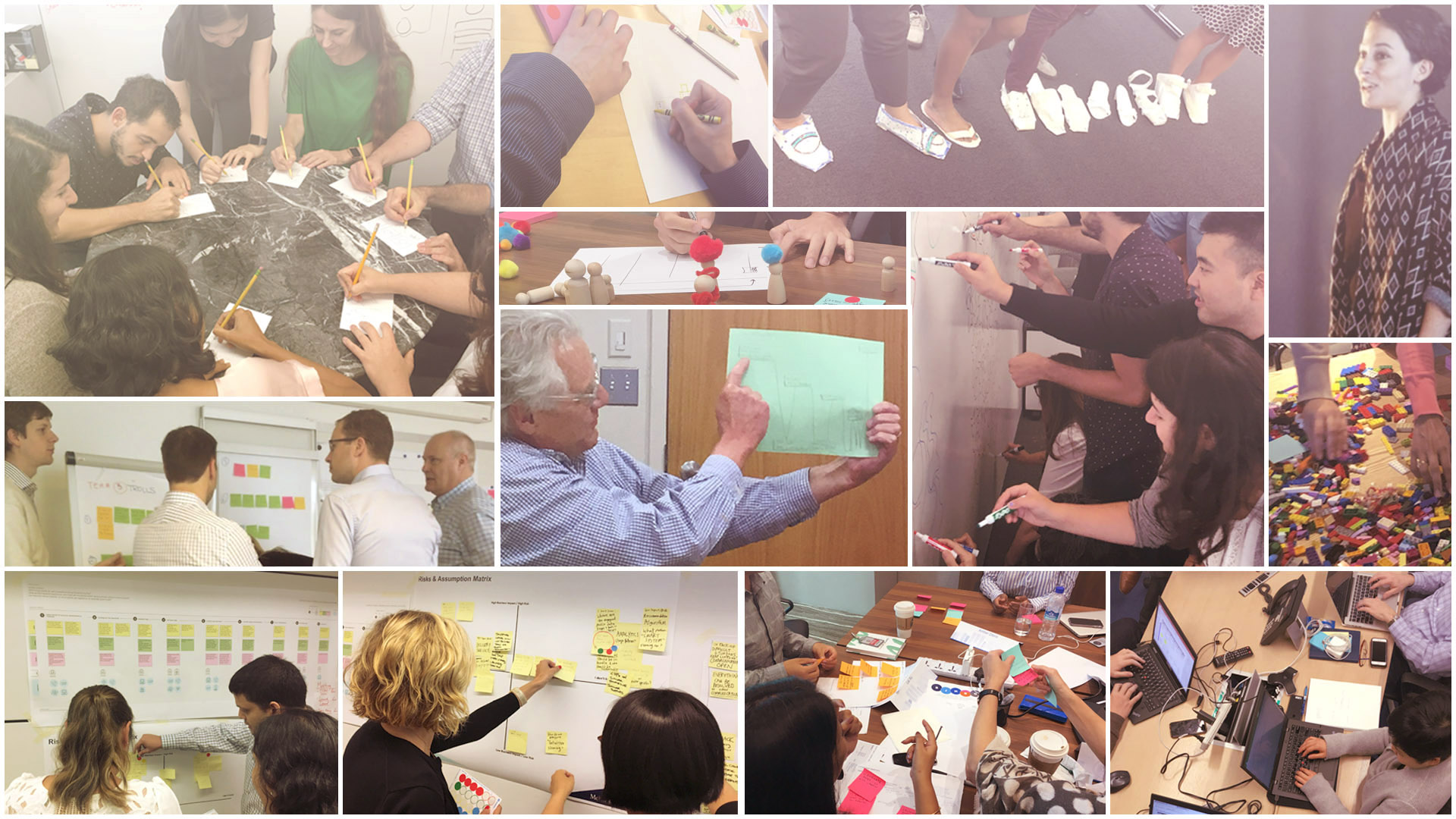 Interactive workshops — design capability building