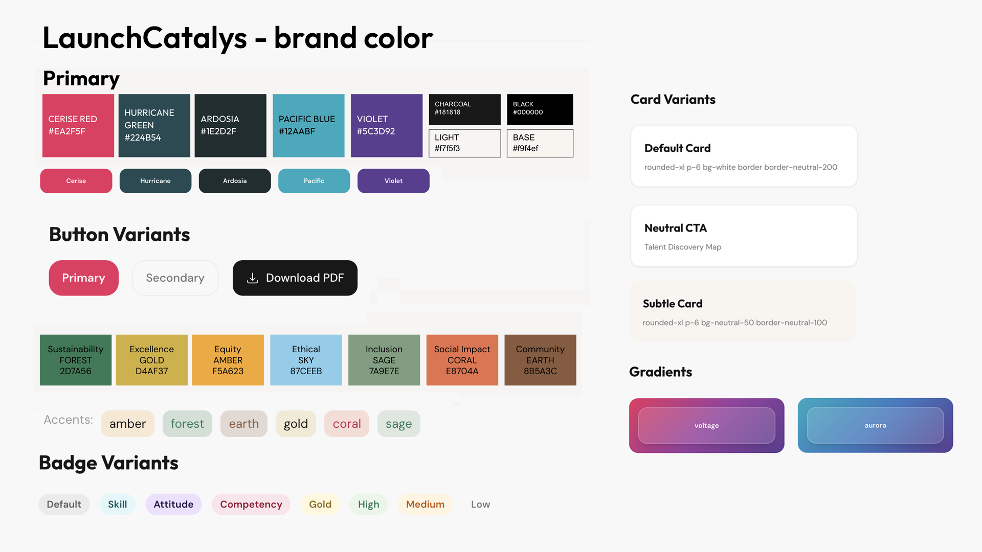 Color Application — Launch Catalyst Skills Passport