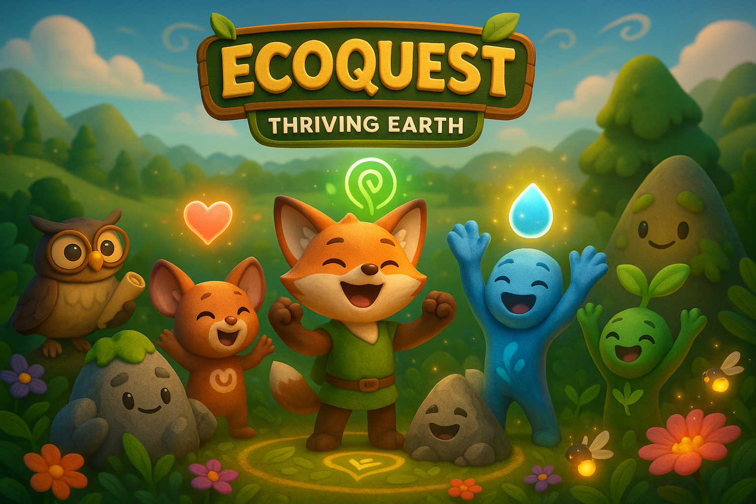 Game concept with AI visuals