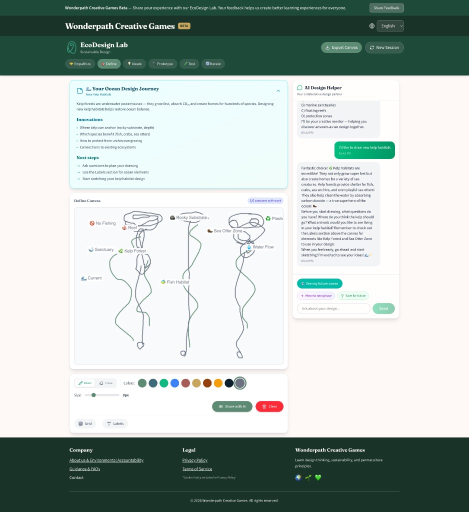 Using technology to re-learn how to use our hands and care for the planet
