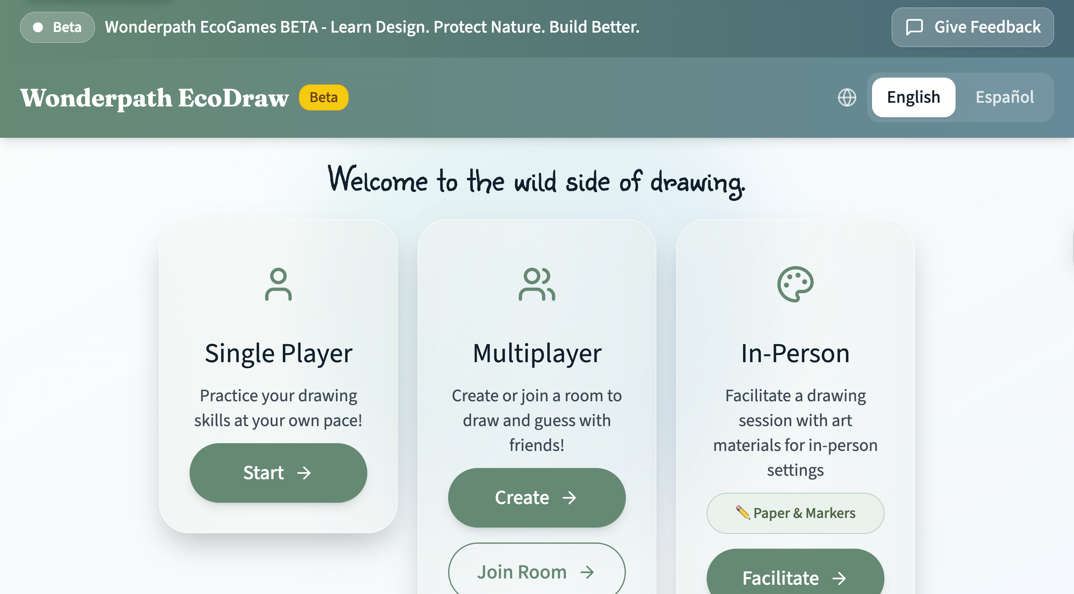 EcoDraw — ecology and visual communication